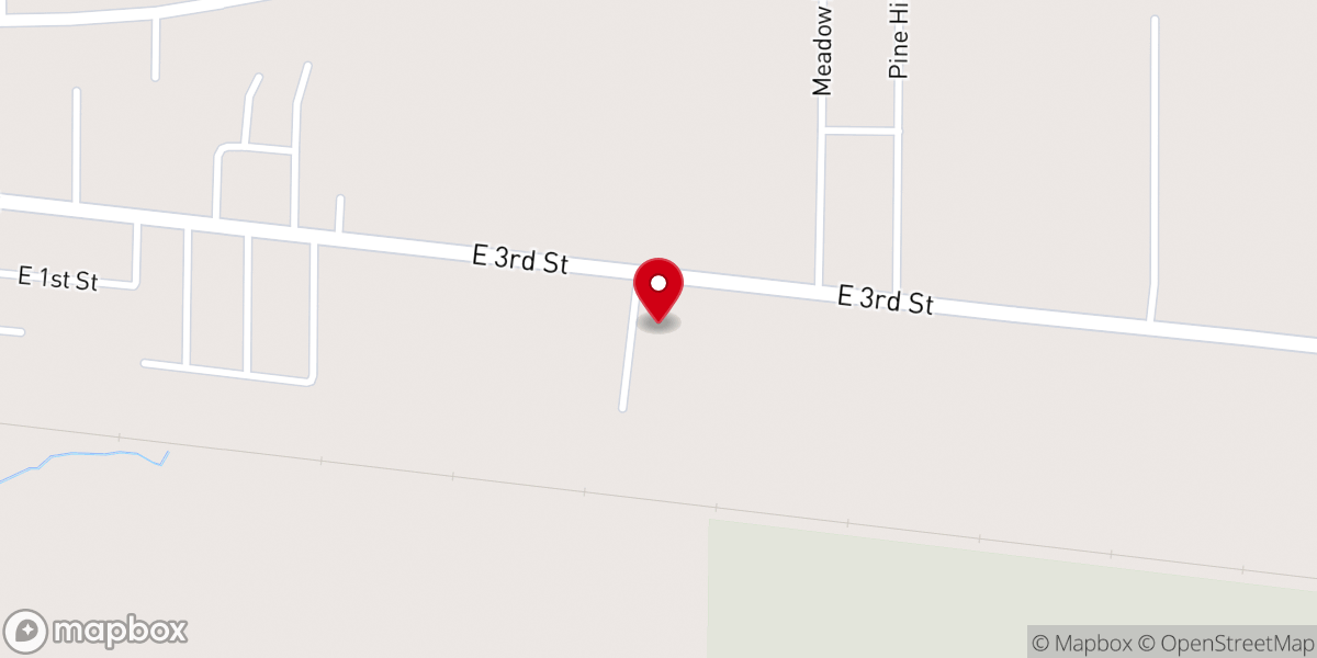 Map showing location of The Denton