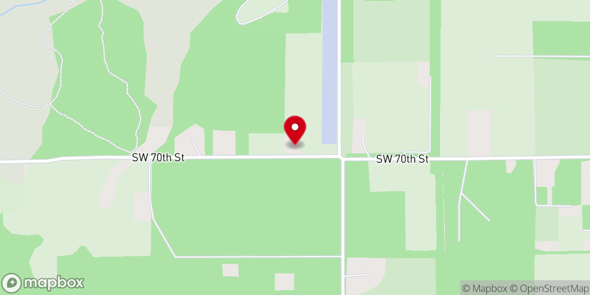 Map showing location of New Beginning Baptist Church