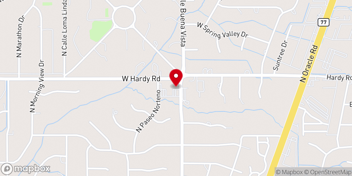 Map showing location of Shepherd of the Hills Lutheran