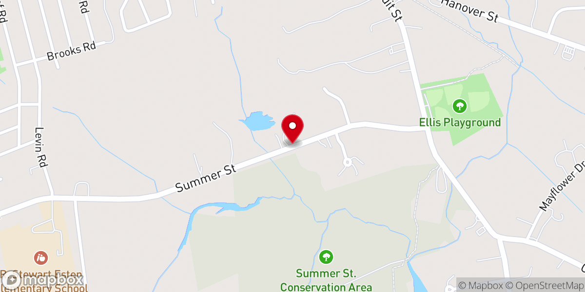 Map showing location of Fellowship Baptist Church