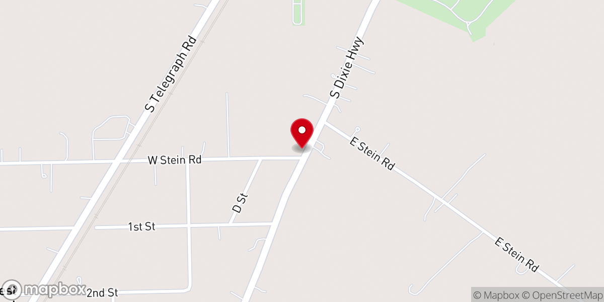 Map showing location of La Salle Presbyterian Church