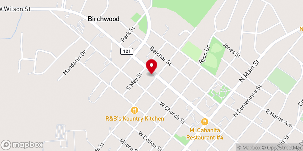 Map showing location of House Of Judah Church Of God