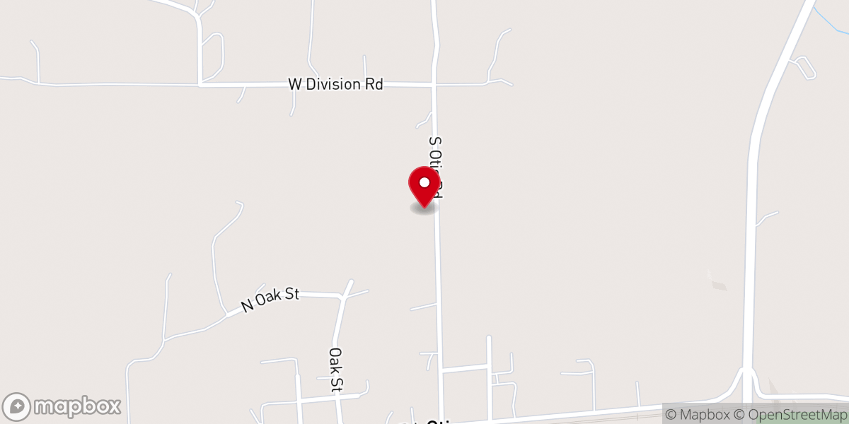 Map showing location of St. Mary’s Church