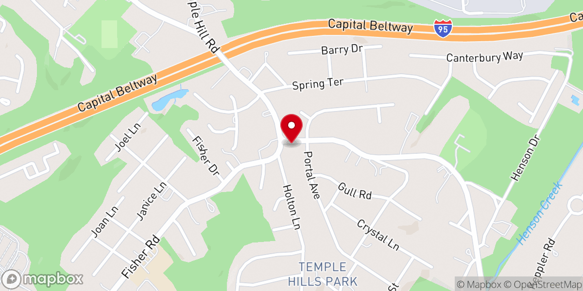 Map showing location of Upon This Rock Christian Church