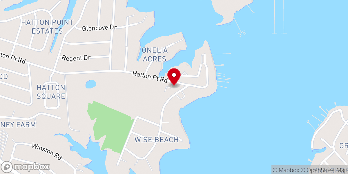 Map showing location of Blessed Hope Christian Center