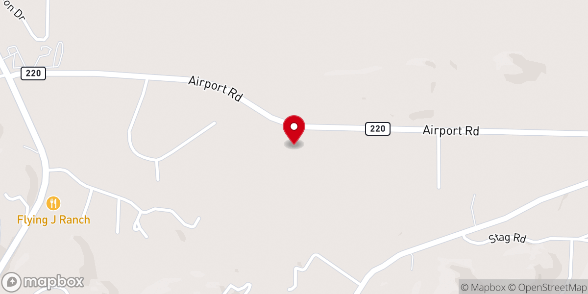 Map showing location of Mountain View Christian Camp