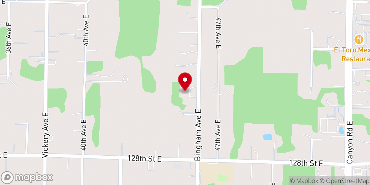Map showing location of One Mind Presbyterian Church