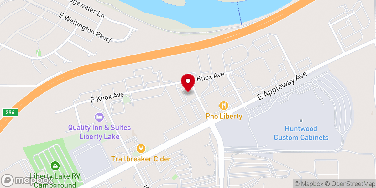 Map showing location of Legacy Church