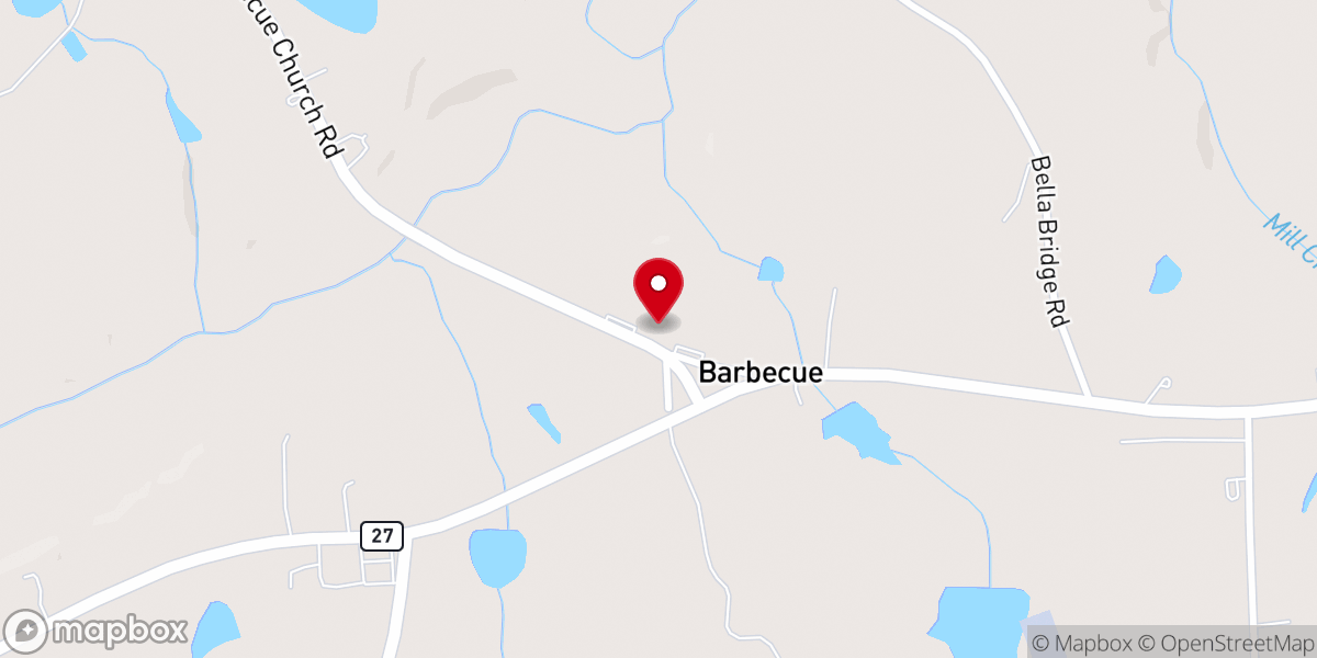 Map showing location of PCUSA