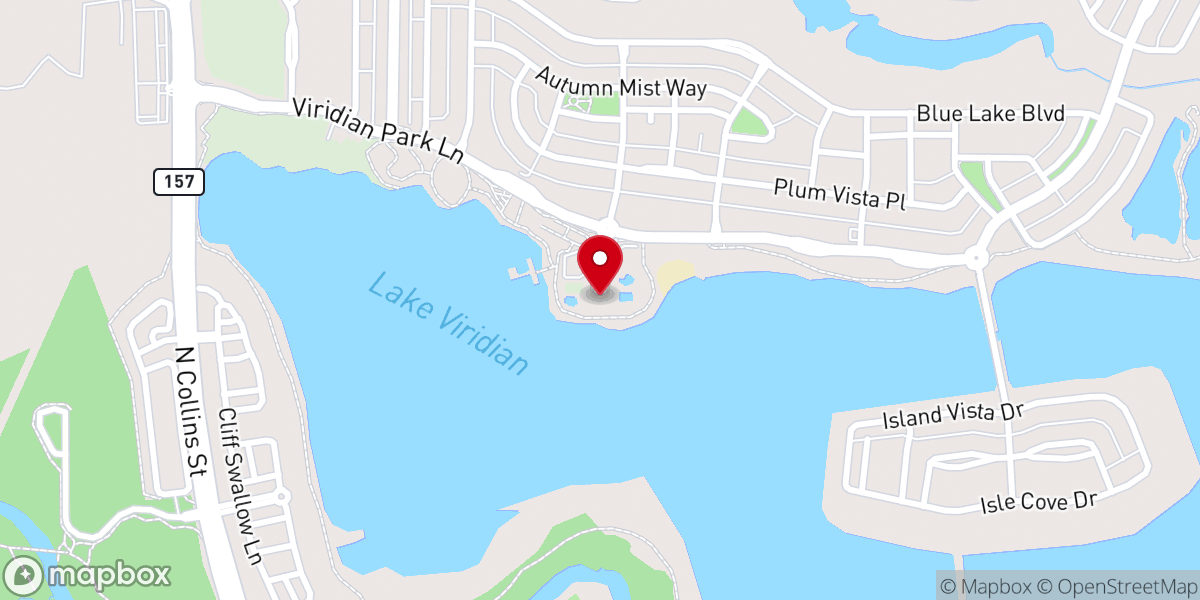 Map showing location of Gathering Church Viridian
