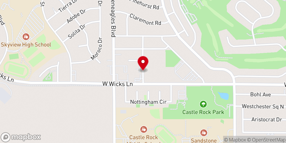 Map showing location of Gracepoint Church