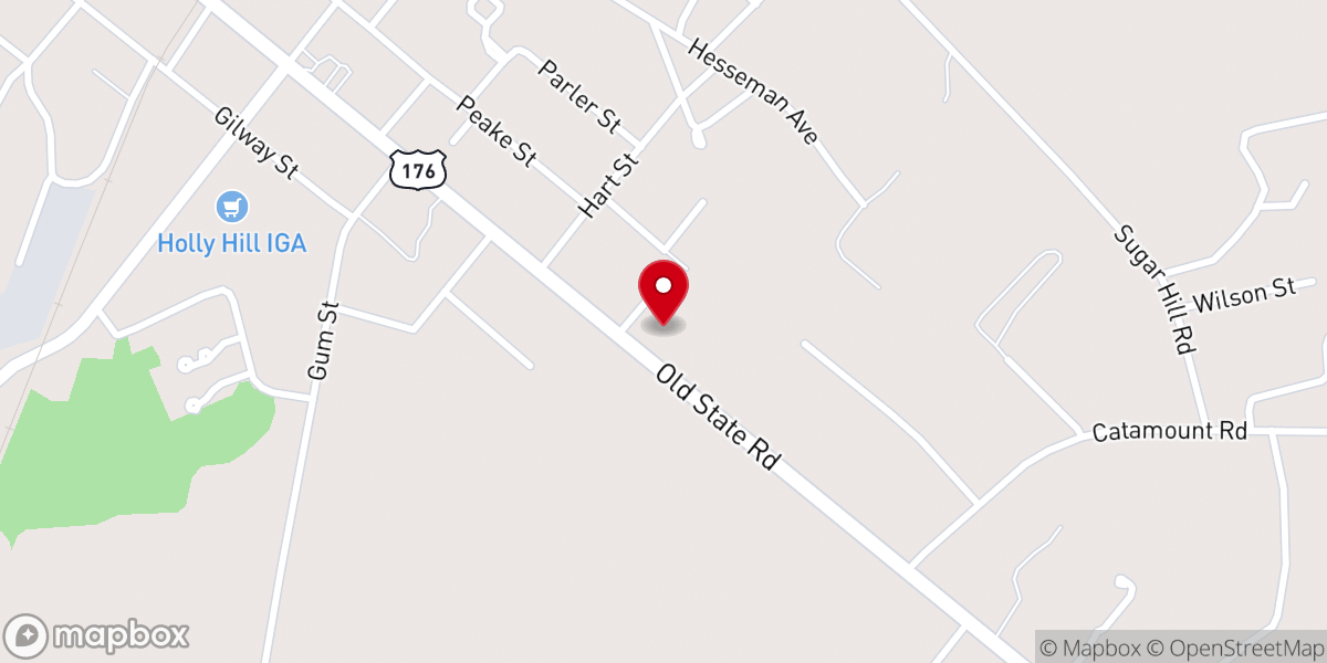 Map showing location of New Way Church