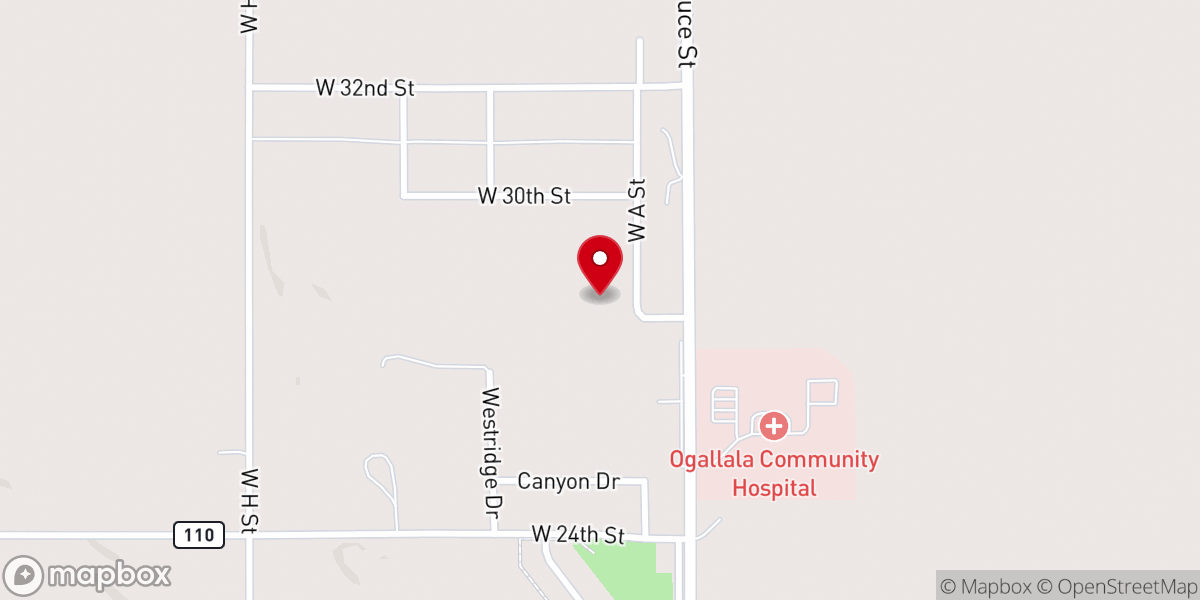 Map showing location of GracePoint Church
