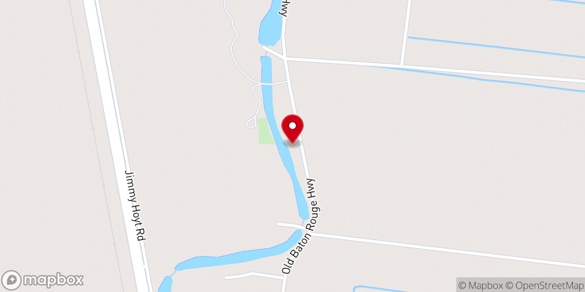 Map showing location of Second Union Missionary Baptist Church