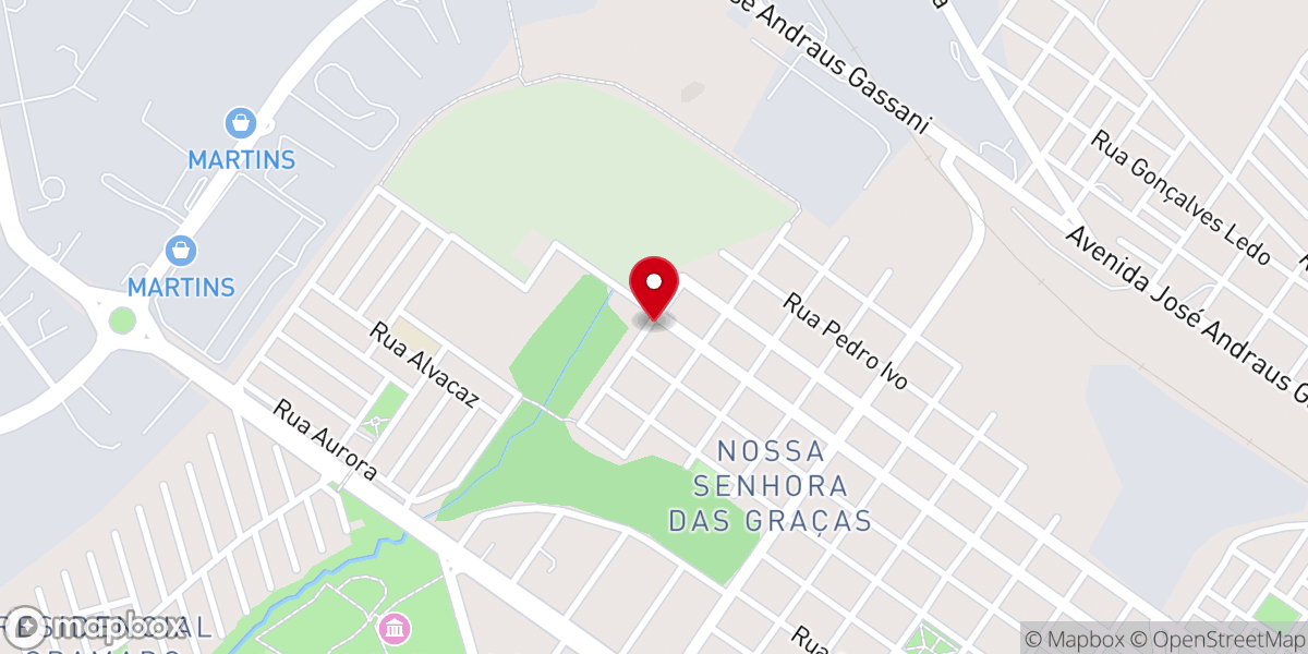 Map showing location of Igreja Evangelica Pentecostal Reino do Amor de Ube