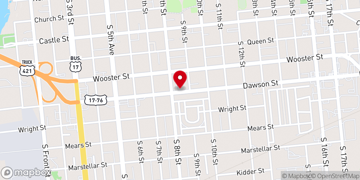 Map showing location of Lion of Judah Soul Saving Station Inc