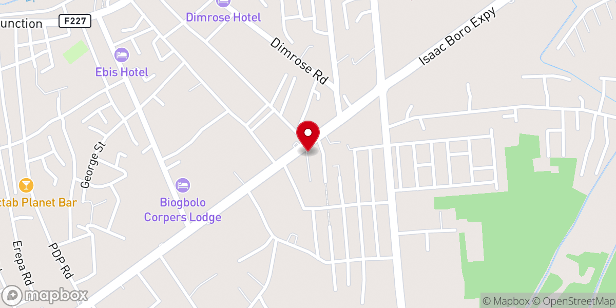 Map showing location of RCCG Kings Assembly