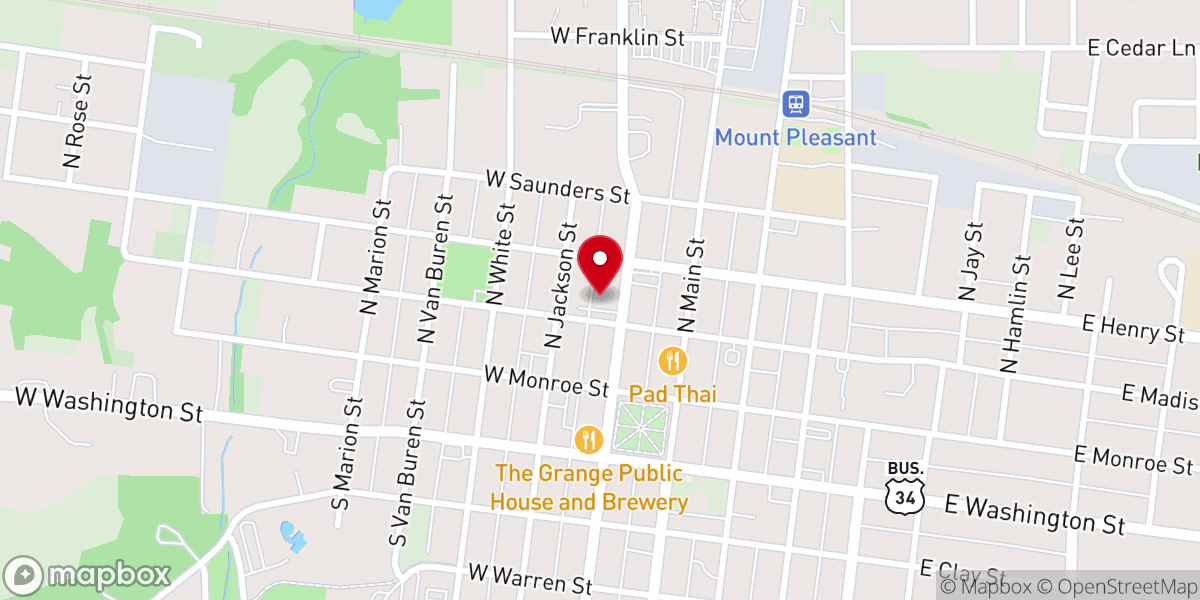 Map showing location of Fellowship Cup
