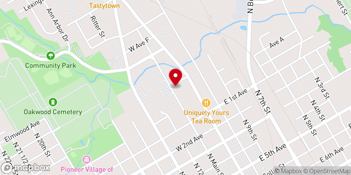Map showing location of Daybreak Community