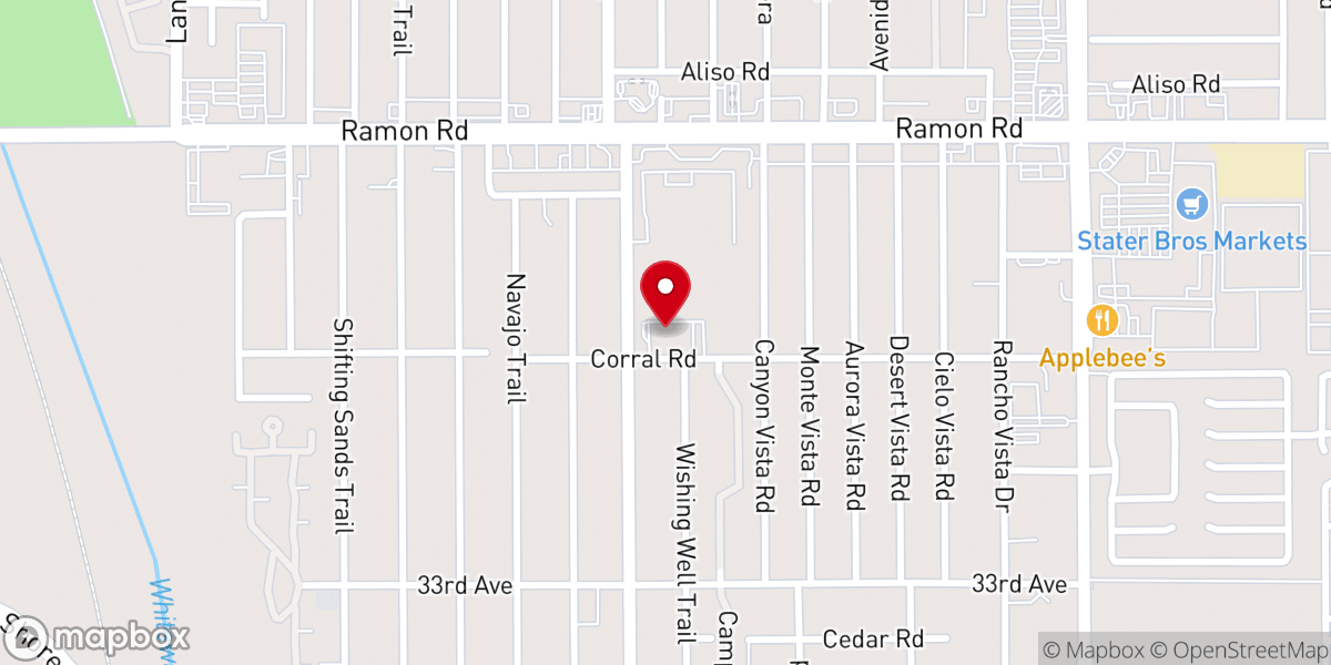 Map showing location of Iglesia Nueva Esperanza of the C&MA