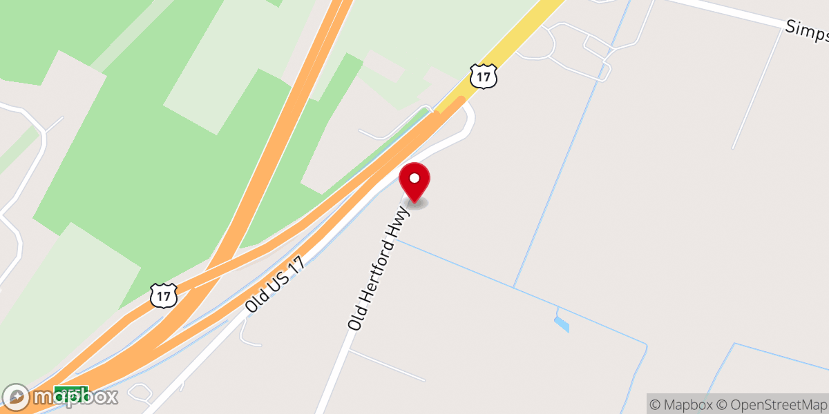 Map showing location of Victory Baptist Church (Independent Fundamental)