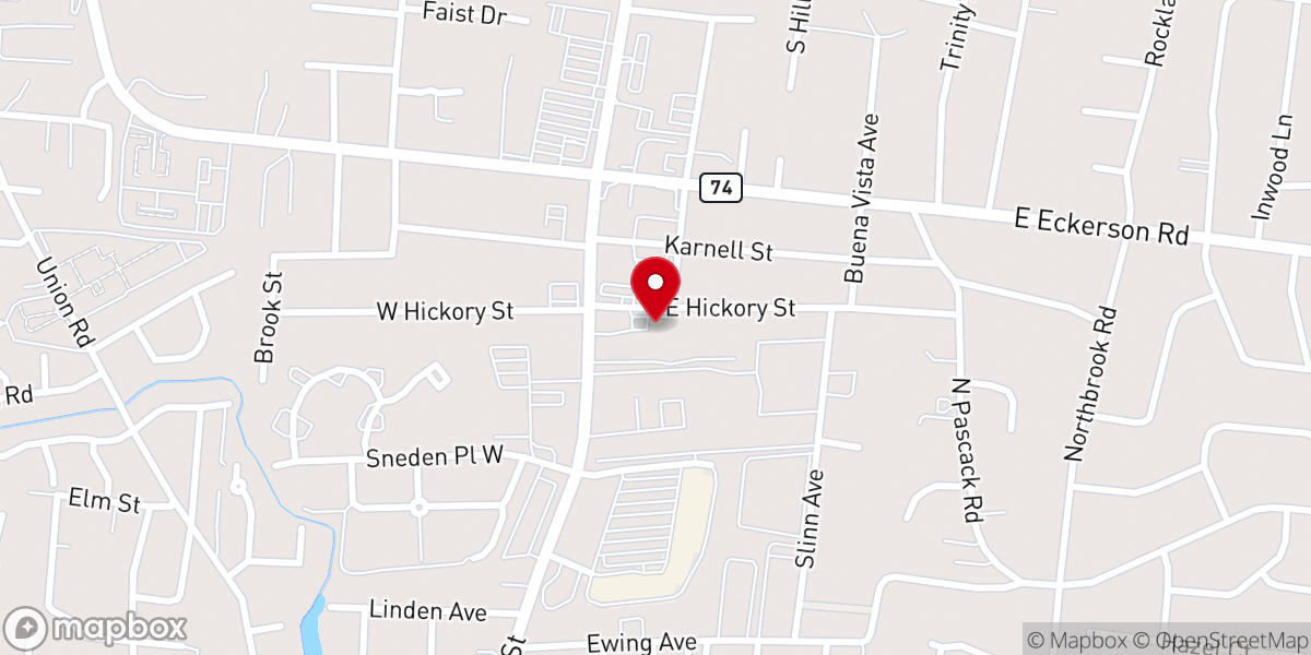 Map showing location of MFC Fraternidad Cristiana