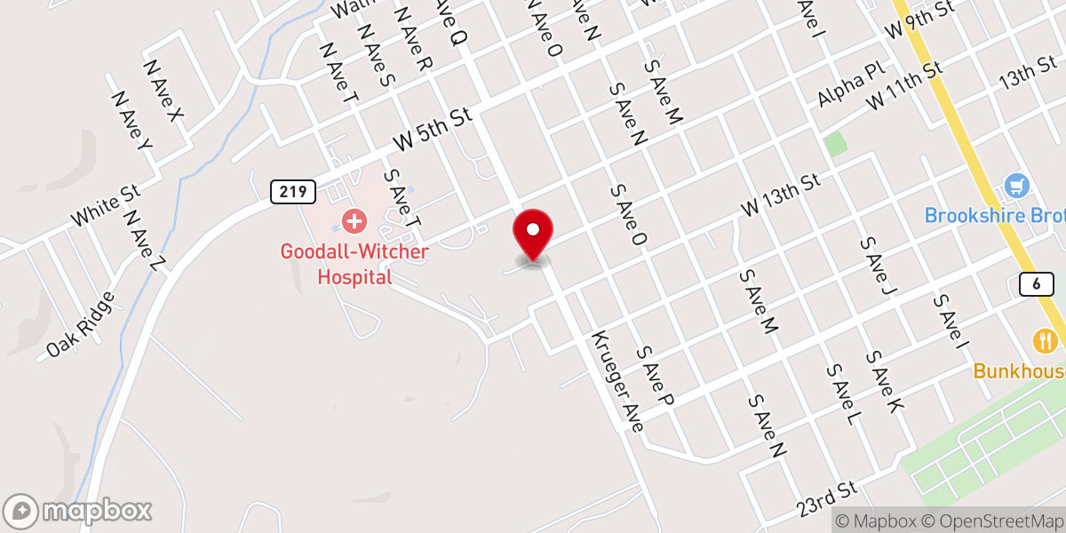 Map showing location of Lutheran Sunset Ministries