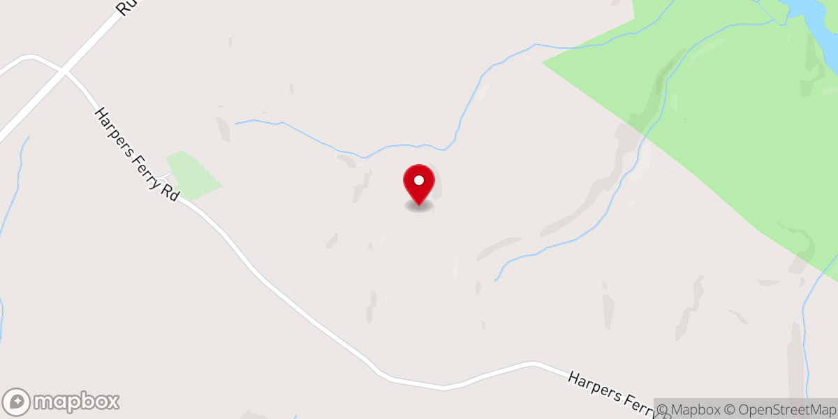 Map showing location of Truman Herring Ministries Inc
