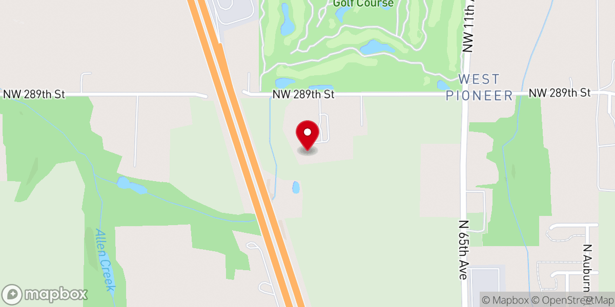 Map showing location of Northwest Religious Liberty Association