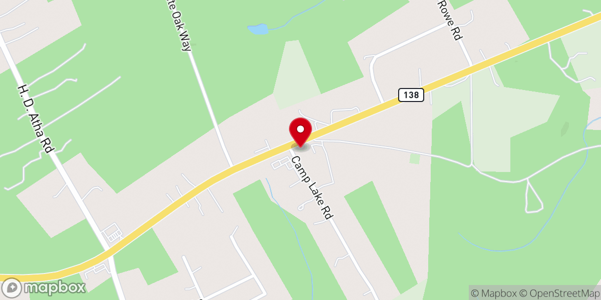 Map showing location of Deliverance Life Christian Center