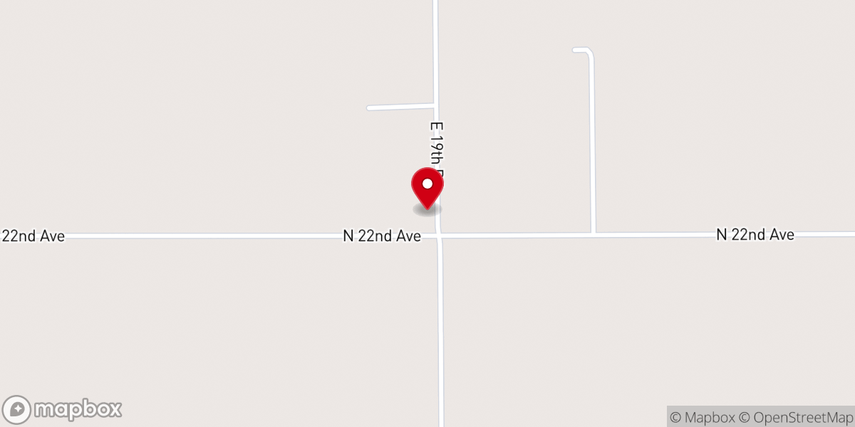 Map showing location of St Paul's Lutheran Church