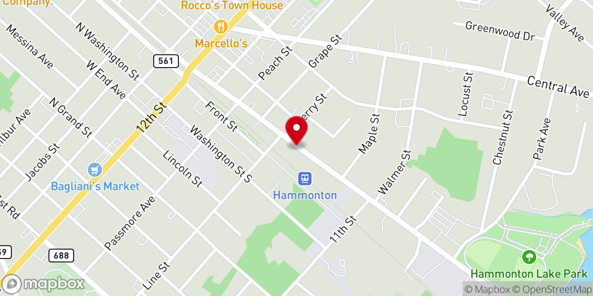 Map showing location of Jesus In the Midst Ministries