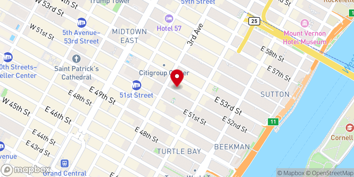 Map showing location of Evangelical Christian Church