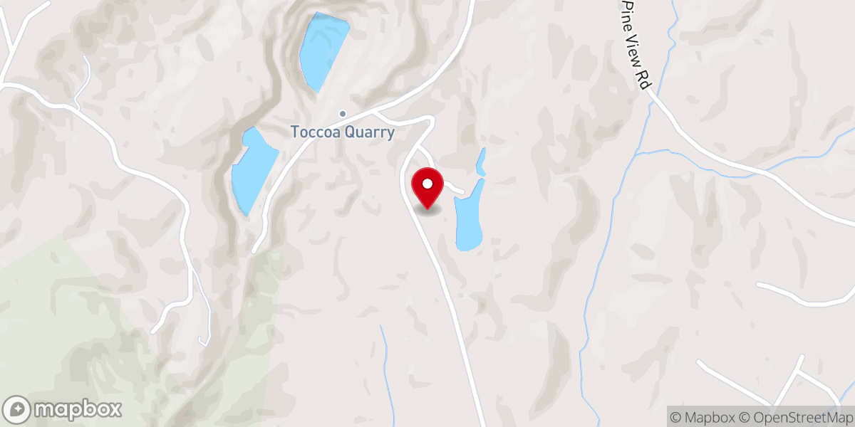Map showing location of Rock Quarry Congregational Holiness Church