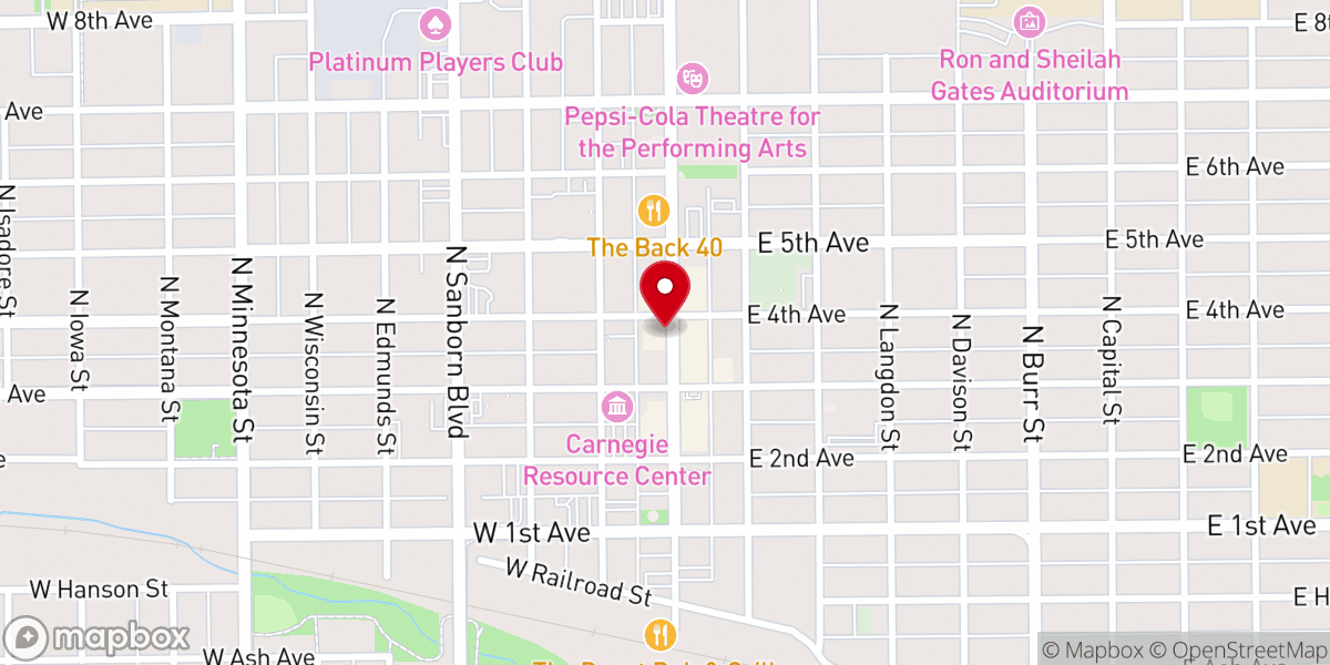 Map showing location of River of Life Ekklesia