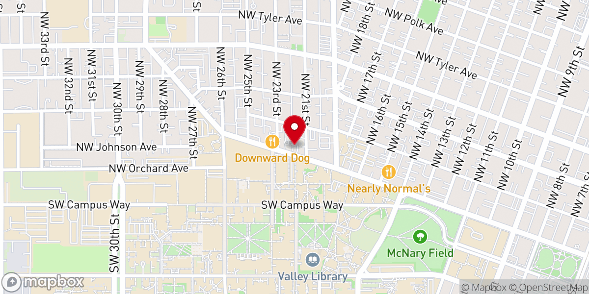 Map showing location of Saint John Society