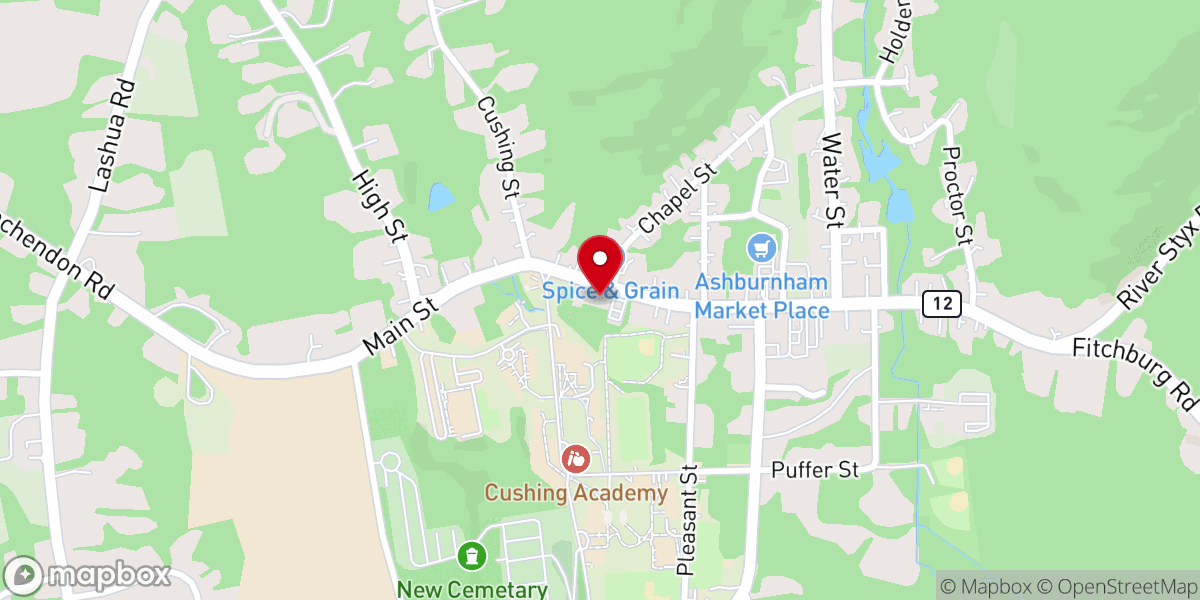 Map showing location of St. Denis Church