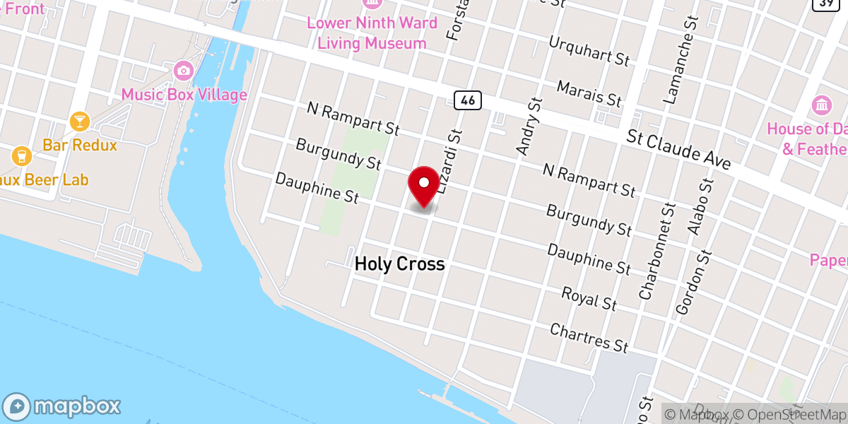 Map showing location of Reaping the Harvest