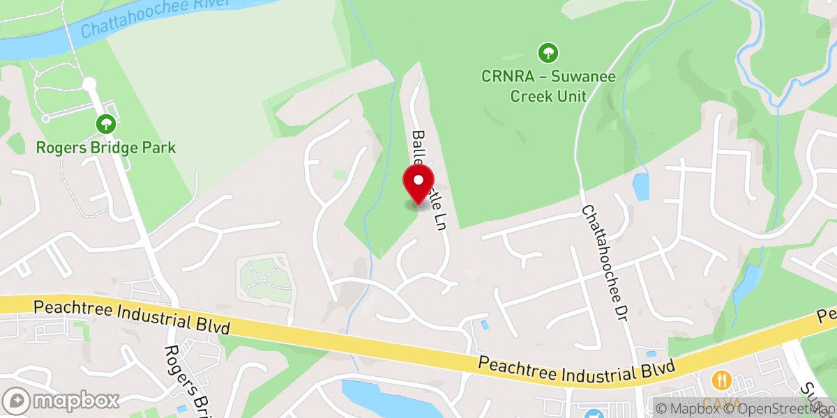 Map showing location of Crossbridge Partners Inc