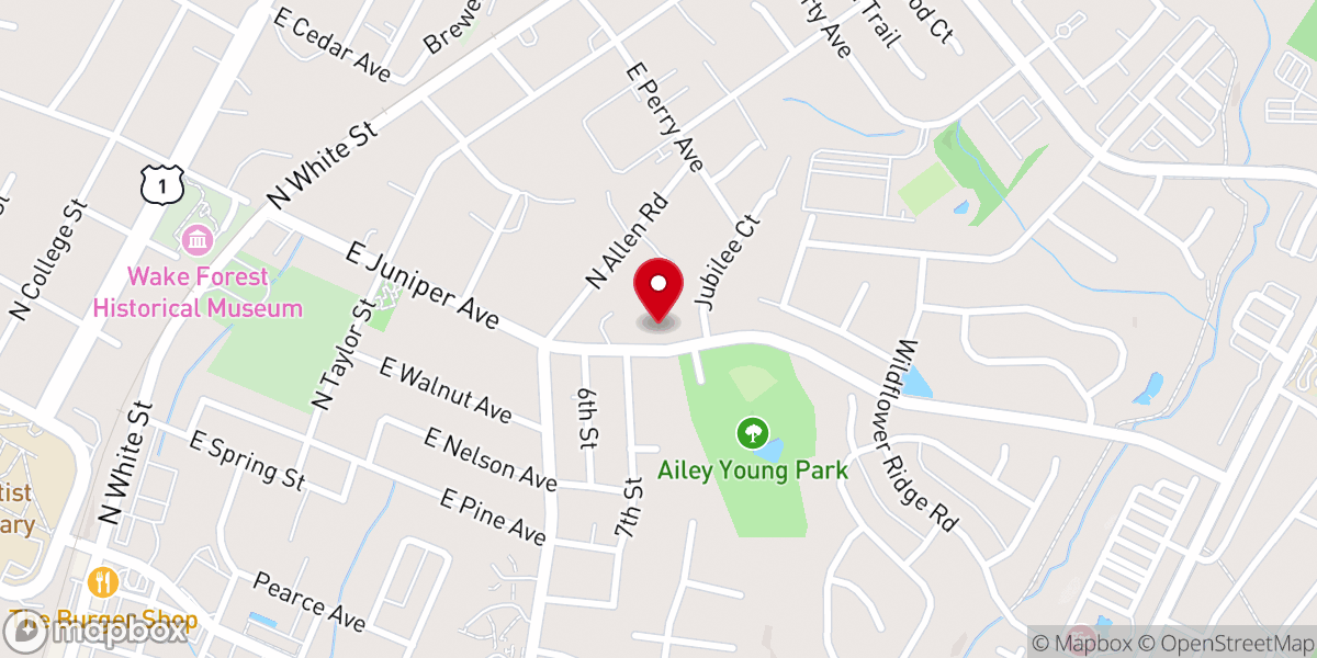 Map showing location of Faith Tabernacle UHC