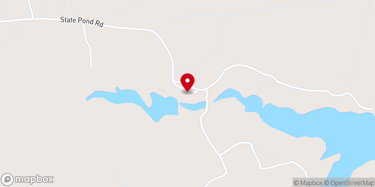 Map showing location of Mission Lake - Wilderness Prayer Garden