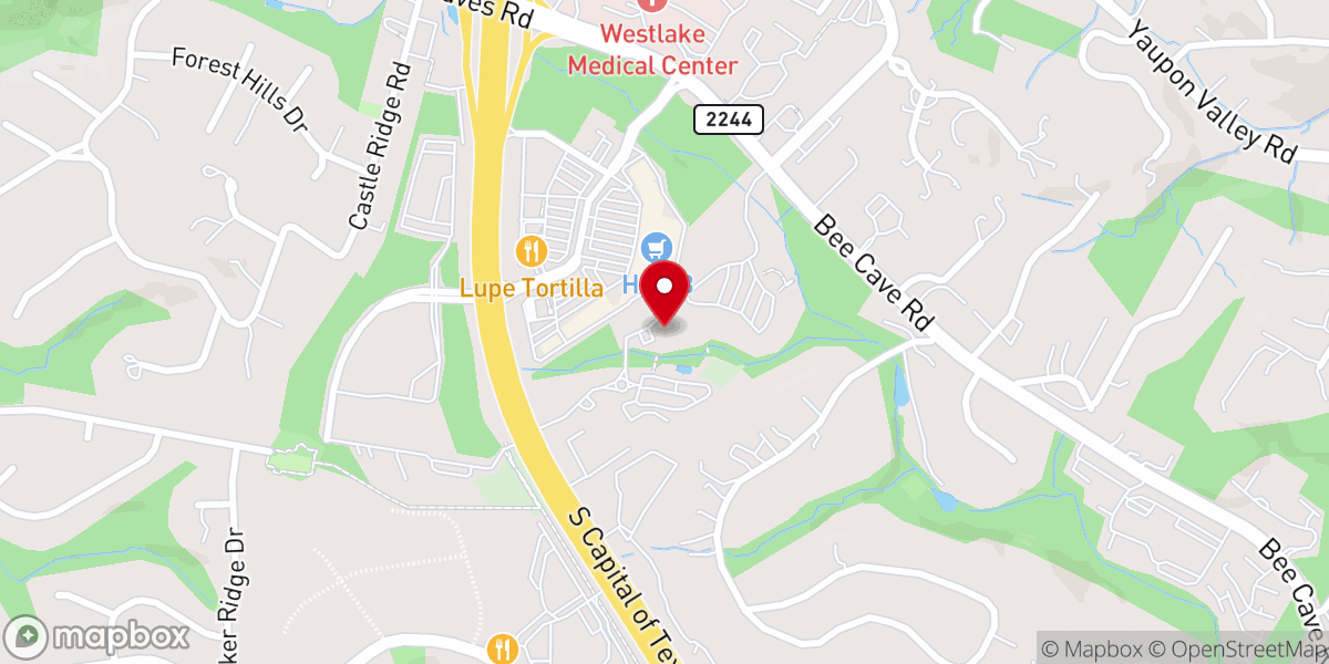 Map showing location of St. John Neumann Catholic Church