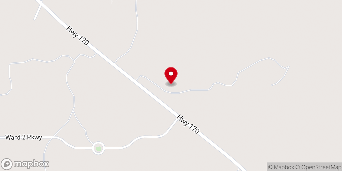 Map showing location of Colquitt Baptist Church