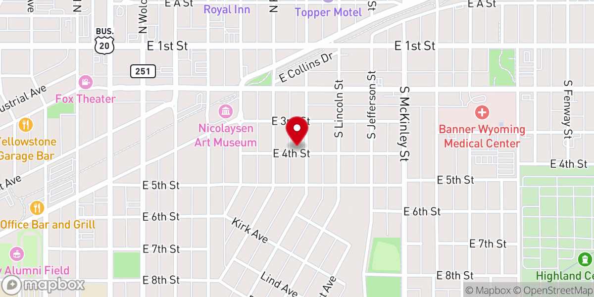 Map showing location of Anglican Church-Resurrection