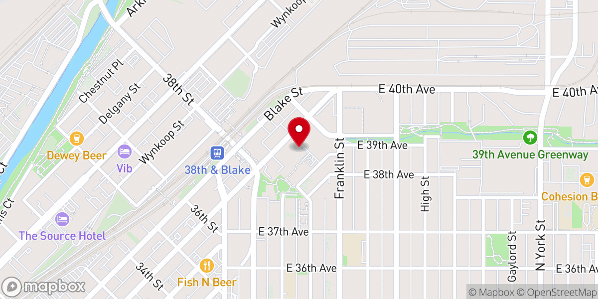 Map showing location of Hope Valley Church