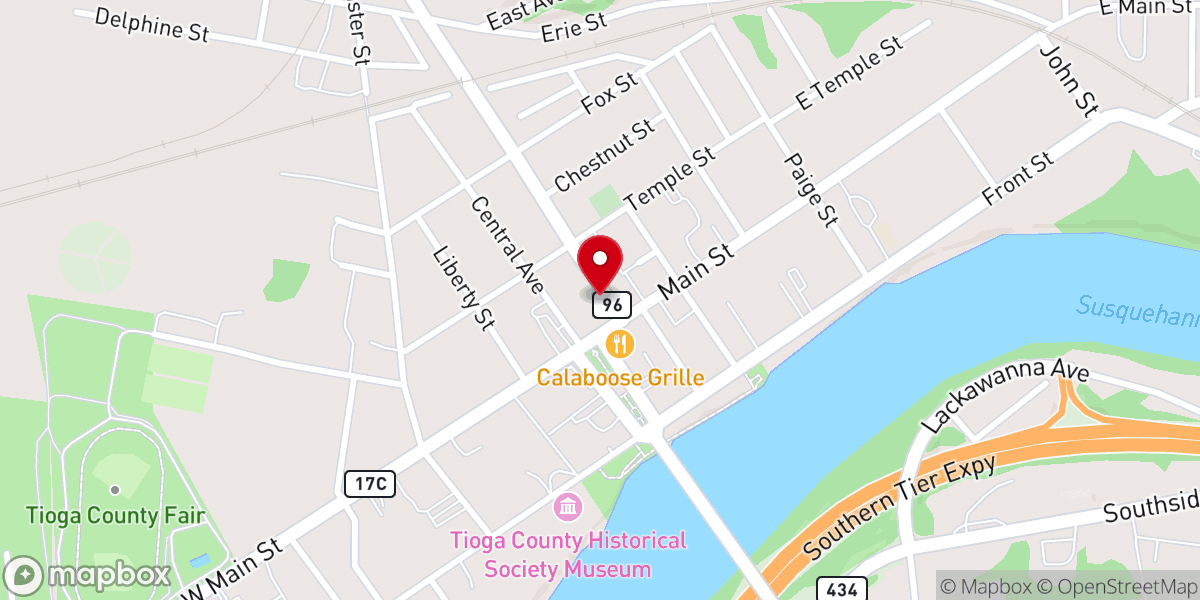 Map showing location of Joshua's House