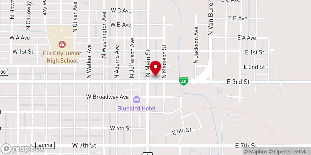 Map showing location of Newton Foundation Inc