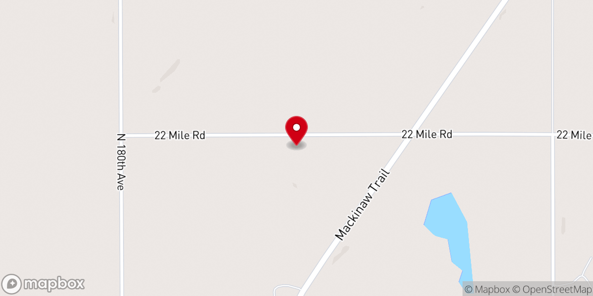 Map showing location of Faith Chapel