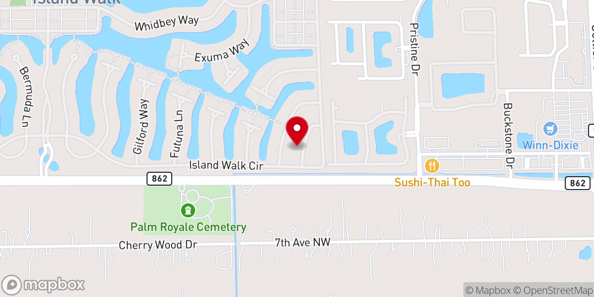 Map showing location of Strom Ministry Concepts Inc