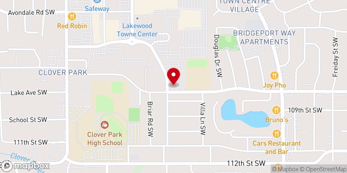 Map showing location of St Frances Cabrini Parish